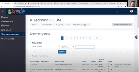 Pengembangan Learning Management System (LMS) untuk BPSDM Provinsi Jawa Barat