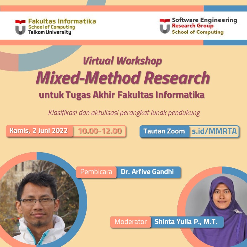 Workshop virtual Mixed-Method Research untuk TA Fakultas Informatika